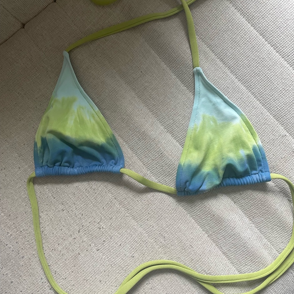 Tie-Dye Bikini Top